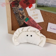[READY STOCK] Dumpling Plush Keychains, Plush Stuffed Cartoon Plush Keyring, Bag Decorations Soft Cute Creative Dumpling Plush Pendant Girls Gifts