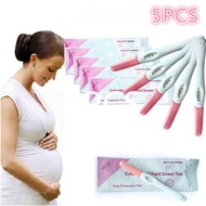 1/5Pcs Home Private Early Pregnancy HCG Urine Midstream Test Strips Stick Kit