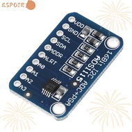ESPOIR ADS1115 Development Board, 4 Input Channels 16Bit Analog To Digital Module, Low Power ADS1115
