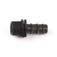 1/ 2 inch external thread connector to 16mm PE hose 1/2 irrigation system 16mm polypipe