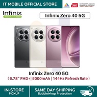 Infinix Zero 40 5G Smartphones | 6.78" FHD+ With Curved Screen | 144Hz Refresh Rate | 5000mAh Batter