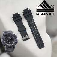 D-Ziner DZ-8090 Watch Strap D-Ziner DZ8090 Rubber Watch Strap