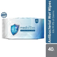 Alpro Pharmacy Exclusive- Mediwipes Antibacterial Wipes 40s