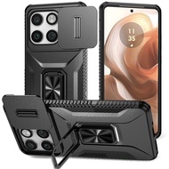 Sarung telefon untuk moto Gplay G stylus 5G, sarung pelindung tahan hentakan dengan penyangga, PC+TP