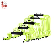 [Lovoski] 5 Pieces Agility Hurdles Speed Training Hurdles Soccer Hurdle Set Athletic Obstacle Equipm
