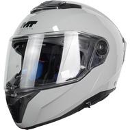 MT HELMET ATOM 2 SV PURE A12 GLOSS GRAY