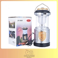 JX-5889 Solar Energy Camping Lantern with colored box 14.5*8.6cm