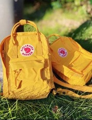 【💖全新】Fjällräven Kanken Classic Mini 北極狐背囊 暖黃/赭黃