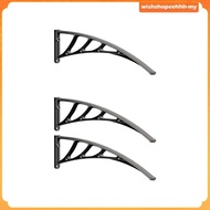 [WishshopeehhhMY] Window Awning Bracket Door Awning Bracket Hollow Exterior Window Canopy Bracket fo