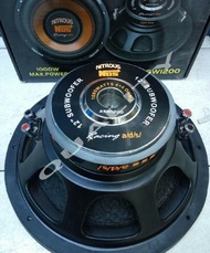 Speaker Subwoofer 12 Inch Ads Nitrous Nos Doublecoil 1000 Watt