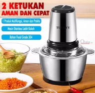 Blender Daging Elektrik Stainless - Stainless Meat Grinder - Blender Giling Daging - Blender Capsule