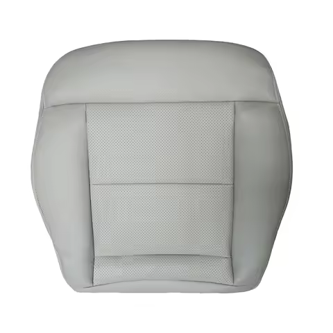 Grey Driver Side Bottom Seat Cover Microfiber Leather Fit for Mercedes Benz E-Class E350 E550 2010 2