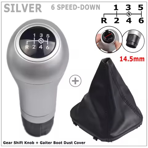 Manual 6 Speed Car Shift Gear Stick Knob For Mercedes/Benz W203 S203 CL203 W209 W204 C204 C63 C300 C