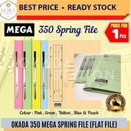 (RM2.20) OKADA Spring File 350 / Fail A4 / A4 File / Manila File / Paper File / File Folder / Mega S