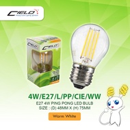 CIELO 4W E27 LED CANDLE/PINGPONG/BENDTIP BULB🟠WARM WHITE/3000K