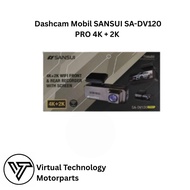 SANSUI SA-DV120 PRO 4K + 2K Car Dashcam