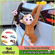 SUHU Monkey Plush Toys, Car Accesorios Hanging Monkey Gibbon Car Pendant, Fashion Quick Release Crea