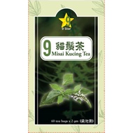 (Promotion)9 Star Misai Kucing Tea (60 bags)