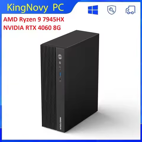Minisforum Mini PC Gaming AMD Ryzen 9 7945HX 16 Core 32 Thread NVIDIA RTX 4060 8G 2*DDR5 Desktop Gam