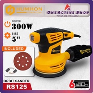 HUMHON 5'' Orbit Sander RS125 - 6 Month Warranty ( HUMHON SANDER / HUMHON ORBIT SANDER