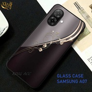 HP Casing Samsung A07 4G/5G Softcase Glass Glossy Samsung A07 4G/5G Case Samsung A07 4Ghp/5G - K21