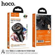 New Car Charger Fast Hoco DZ27 Maximum Power Supply 48W 2 USB-A/USB-C Ports Supports Various Devices