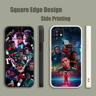 Casing For OPPO A5 A9 A53 A32 A7X Reno 6 5 Z 2020 5G squid game season Player 230 Thanos FXU04 Phone