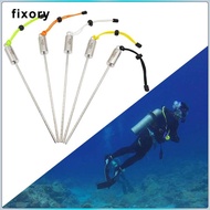 fixory Underwater Diving Pointer Stick Underwater Water Sports Pool Clear Scale Portable Hand Lanyar