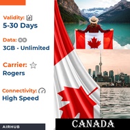 Canada eSIM - Voice & Data - Instant Delivery via Email by Airhub
