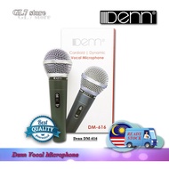 DENN DM-616 MOVING COIL DYNAMIC VOCAL MICROPHONE HANDHELD MICROPHONE DM616 MIKROFON DENN DM616