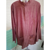 baju melayu pre 💓 size M merah bata