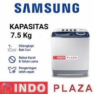 mesin cuci 2 tabung 7 Kg  7Kg - 7.5 Kg  7.5kg SAMSUNG Berkualitas