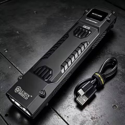 NITECORE EDC29 Ultra Slim EDC Flashlight UHi20 6500LMS Wear Resistant Anti Rechargeable Tactical Tor