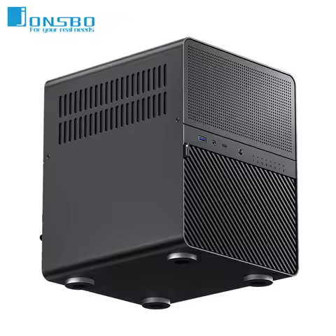 JONSBO N3 NAS Mini ITX Case All Aluminum Alloy Desktop Chassis Compact Small Form Factor HTPC Case S