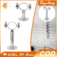 304 Stainless Steel Adjustable Pipe Clamp 15-19mm 19-22mm Pipe Clamp Holder With Base Mount