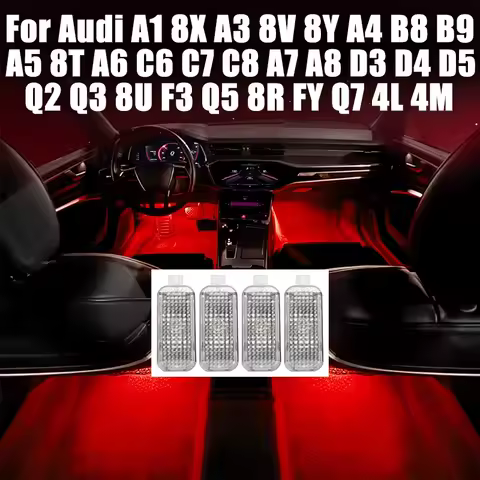 For Audi A1 8X A3 8V 8Y A4 B8 B9 A5 8T A6 C6 C7 C8 A7 A8 D3 D4 D5 Q2 Q3 8U F3 Q5 8R FY Q7 4L 4M Car 
