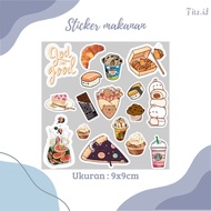 AESTHETIC Food STICKERS FOR JOURNAL