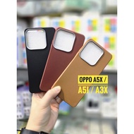 OPPO A3X A5X A5I SLIM LEATHER SOFTCASE OPPO A3X LEATHER CASING/ OPPO A5X/ / oppo A5i