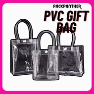 PACKPANTHER PVC Tote Bag Goodies Plastik Transparent Plastic Bag Clear Doorgift Bag Plastic Goodies