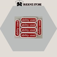 Pokemon TCG Accessories - Pokemon TCG Ability Markers