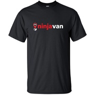 T-SHIRT NINJA VAN COTTON AND MICROFIBER / BLACK COLOUR
