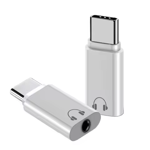 1-5pcs Type C To 3.5mm Aux Adapter Connetor Type-c 3.5 Jack Audio Cable For Xiaomi Huawei Honor HiFi
