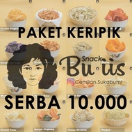 Snack Bu Iis Aneka Cemilan Keripik Serba 10000 10Ribu Ceban Cemilan