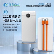 3C Certification 1,000mAh Power Bank 22.W Fast Charge Power Bank Comes with Cable/MP22