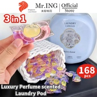 (168pcs) 3in1 DI7I forest Luxury Scented Premium Laundry Capsule Large size High end Detergent Pods