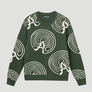 Amigos de Nimes - Wood Forest - Knit Crewneck