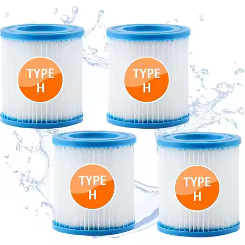 Pool Filter Type H for Intex, Filter Cartridges for Pool Pump 29007 28601 28602, Filter Cartridge fo