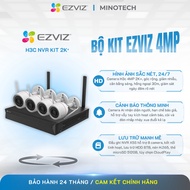 Ezviz 4 Camera Set 8-channel Recorder + 4 H3C Cameras 4MP 2.8mm