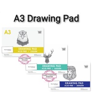 Masterprint A3 Drawing Pad 135gsm / 165gsm / 200gsm