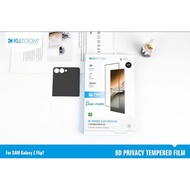 Kuzoom anti-peeping tempered glass for samsung Z Flip 7 secondary screen